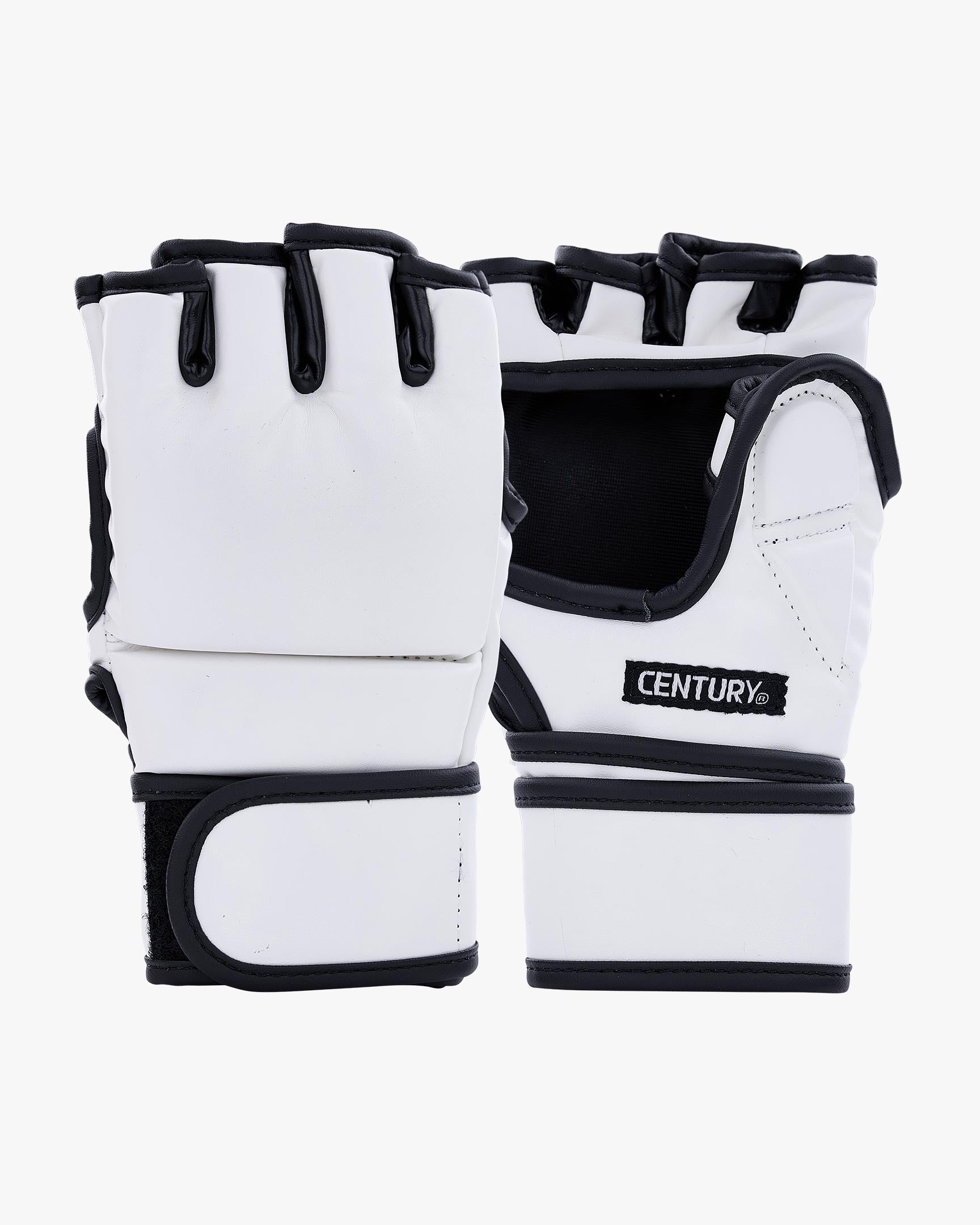 Century Solid MMA Open Palm Glove White