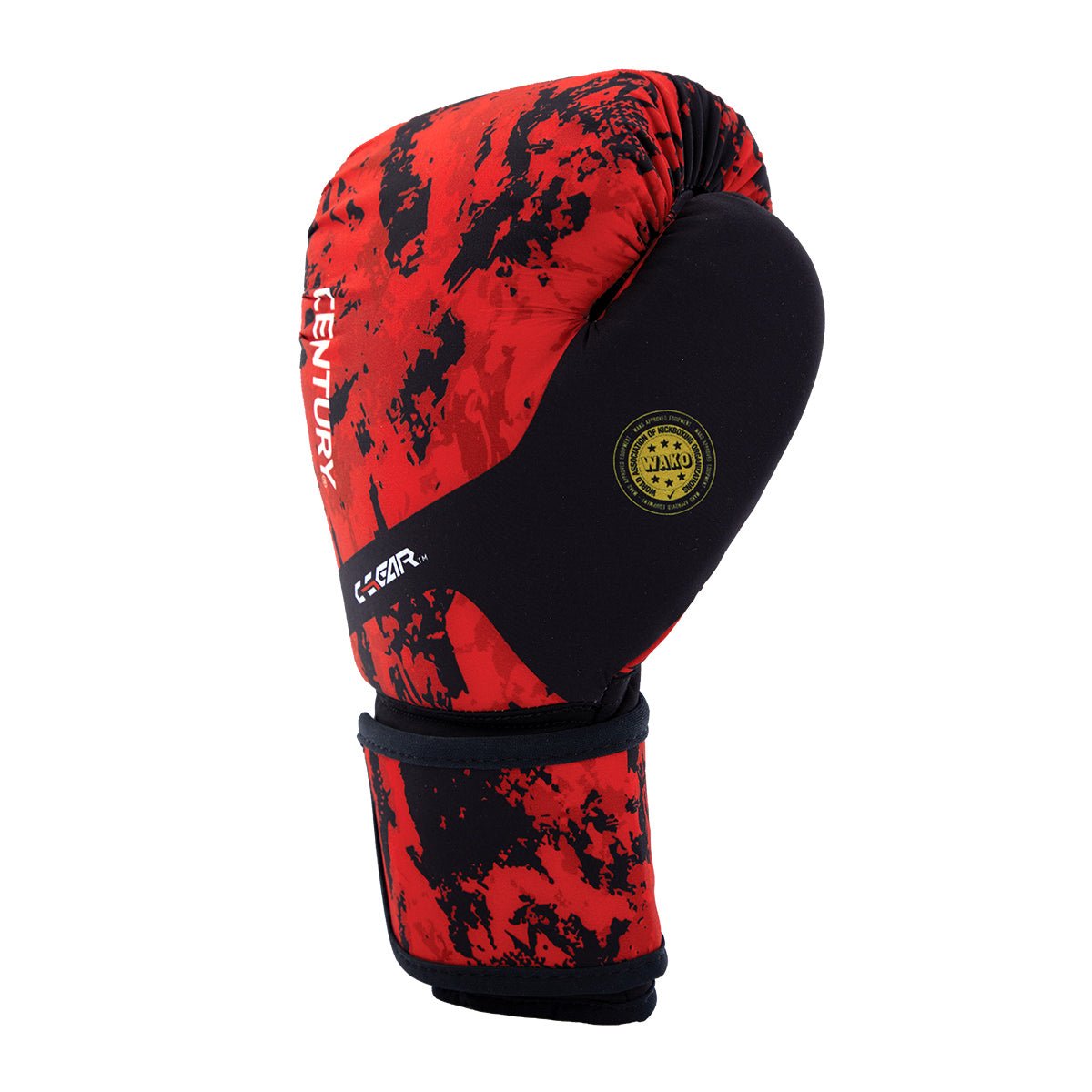 C-Gear Sport Respect Kickboxing Punches 10 oz. Red Black