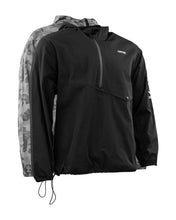 Century Men's Half Zip Hooded Pullover XXL Neutral Grey Camo