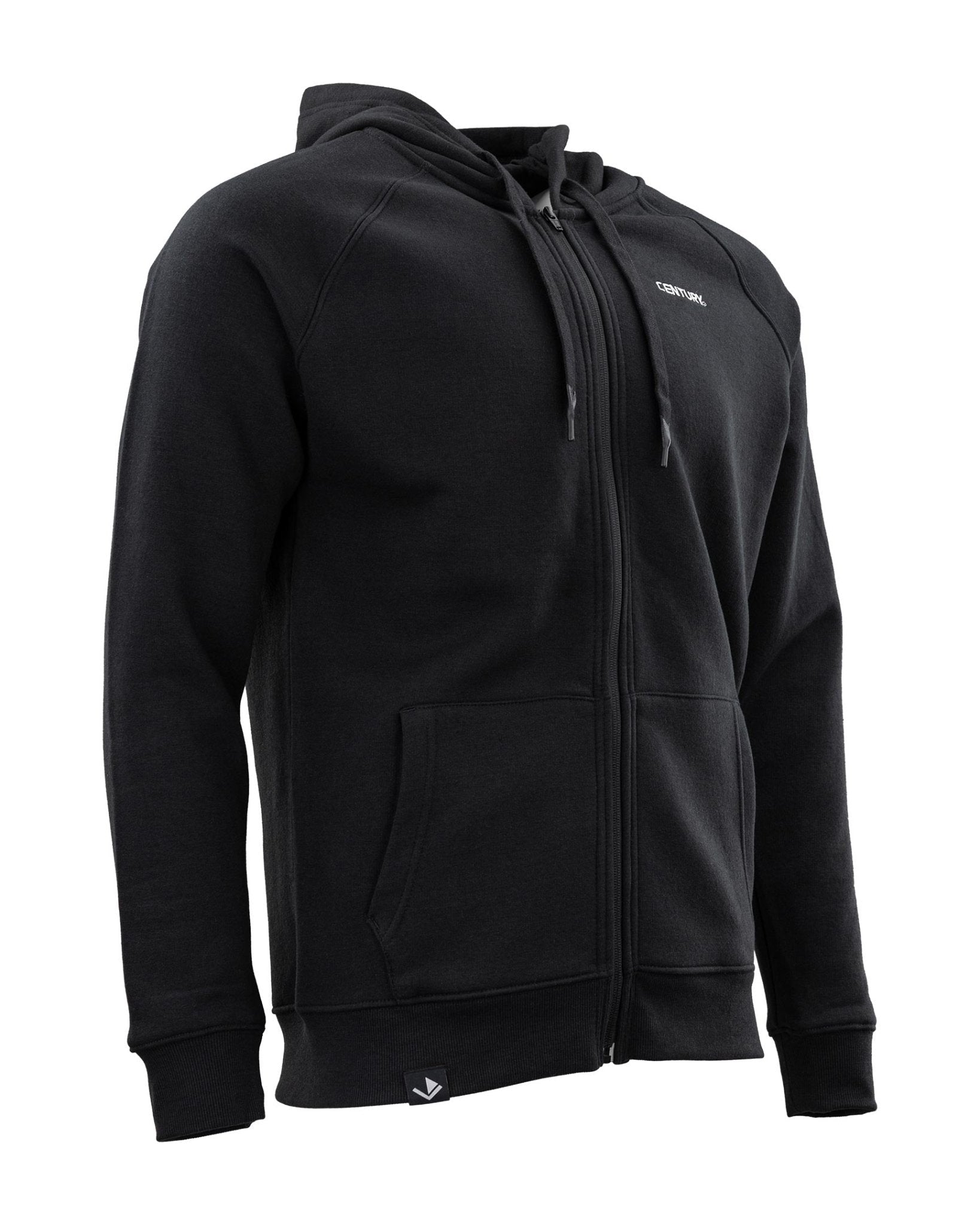 Century Men's Zip Hoodie Black