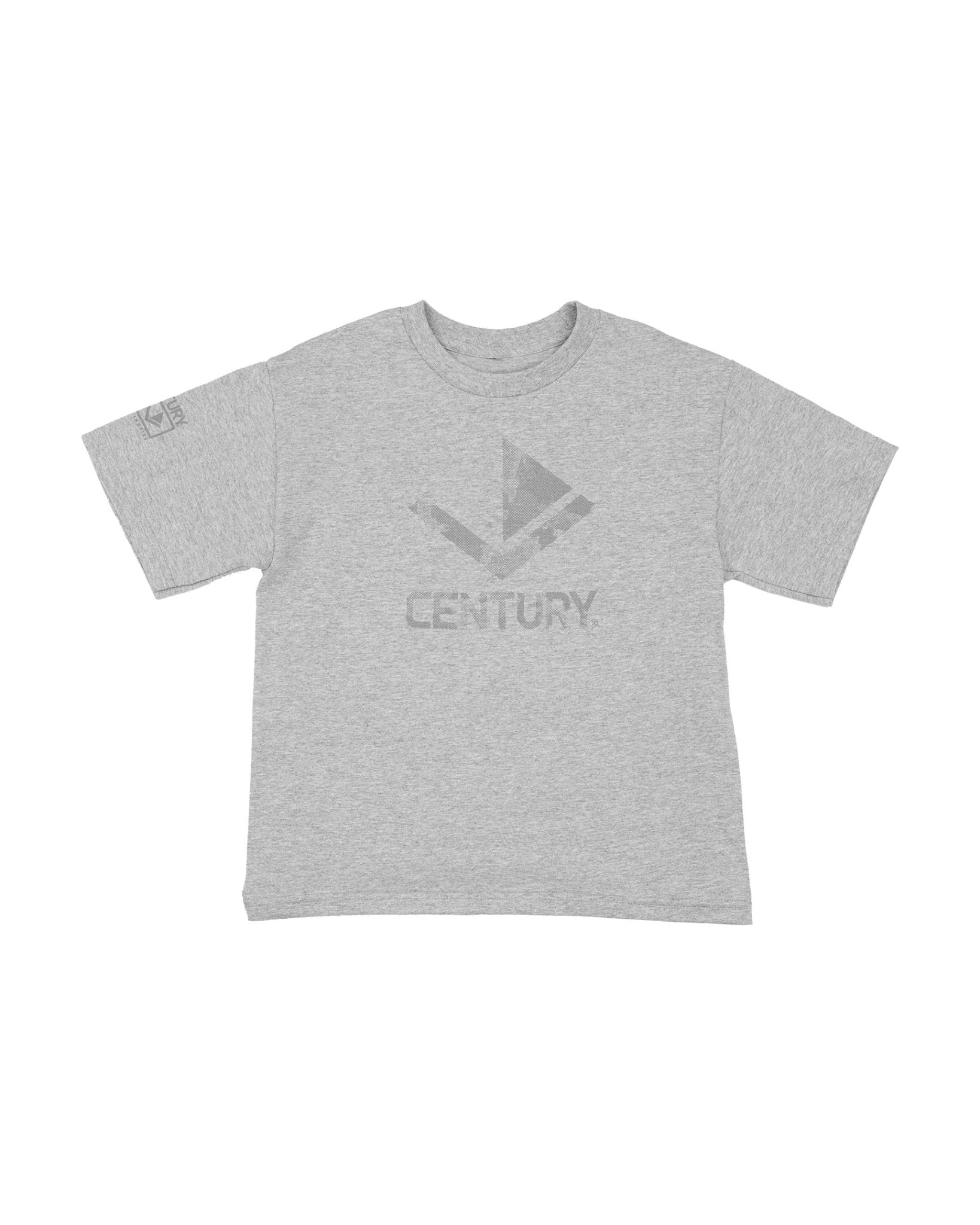 Century Youth Camo Tee Heather Grey
