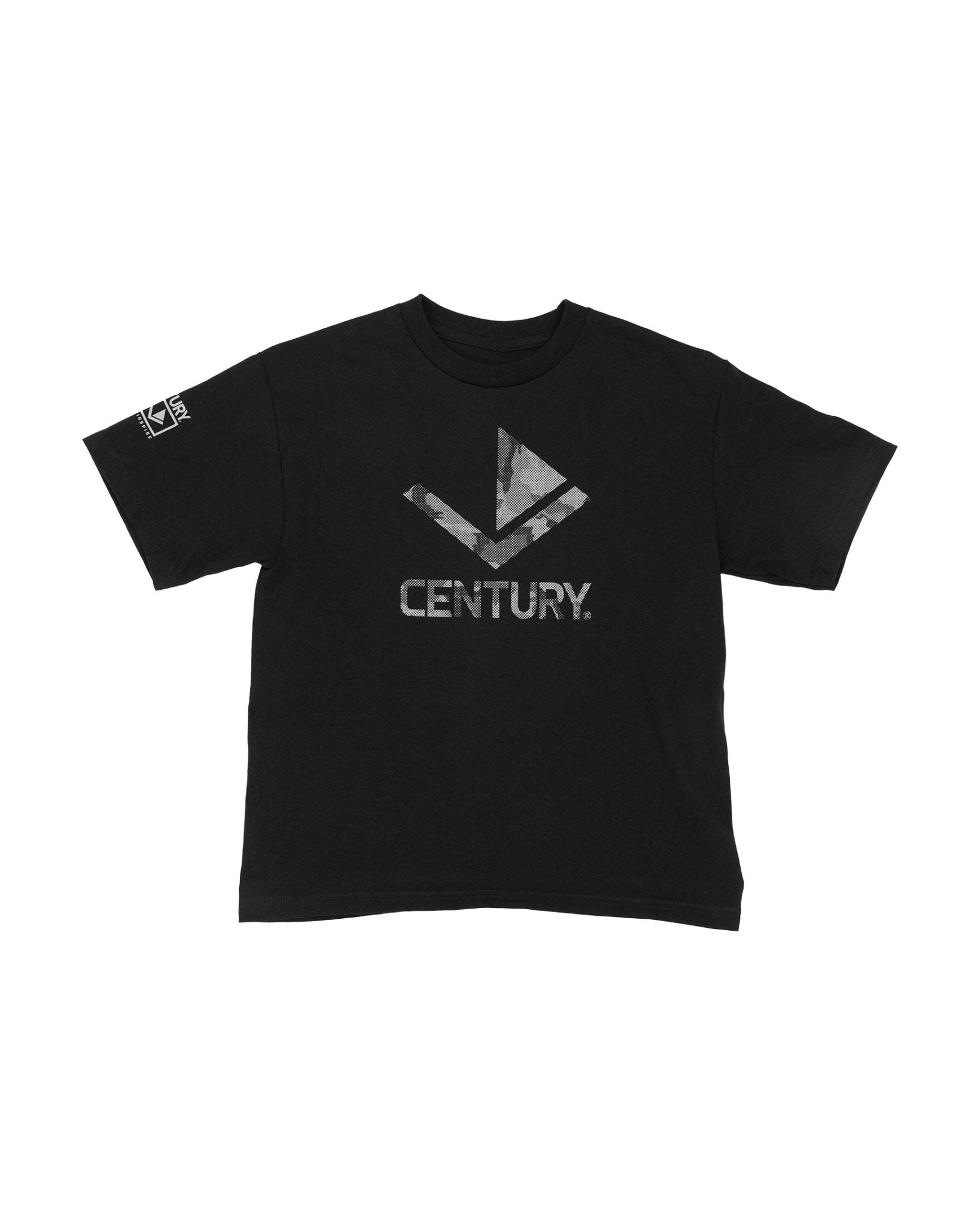 Century Youth Camo Tee Black