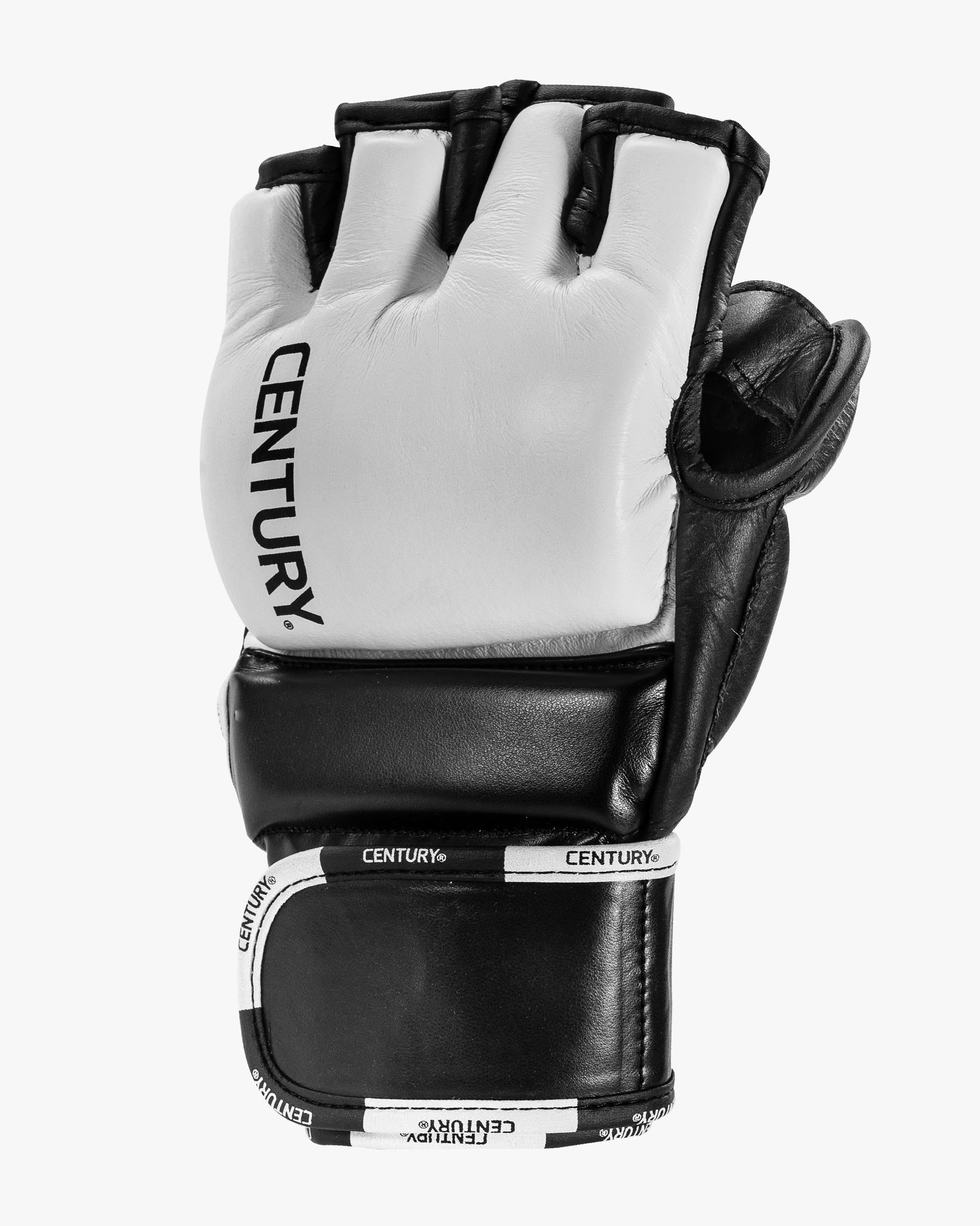 Century Creed MMA Training Gloves Black White Medium