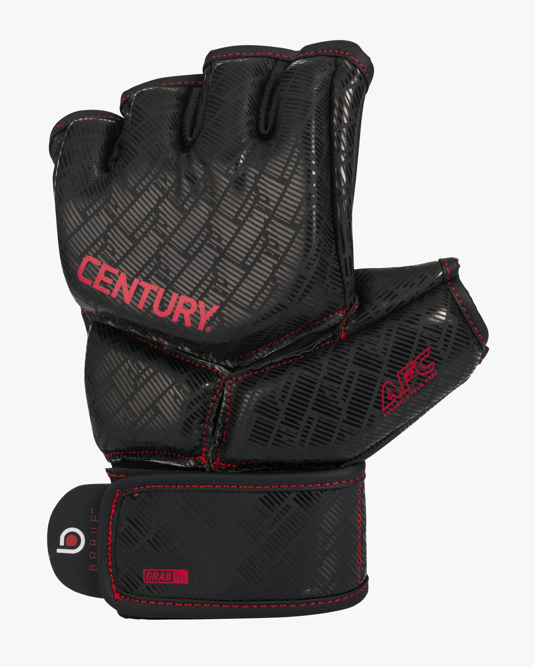 Brave MMA Competition Glove Black Red