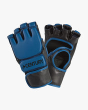 Open Palm/Finger Bag Gloves Blue Black