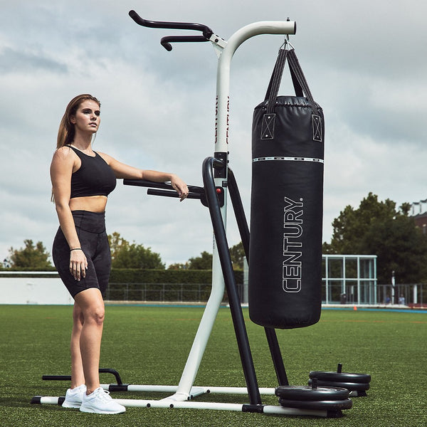 Century heavy bag stand with speed shop bag platform