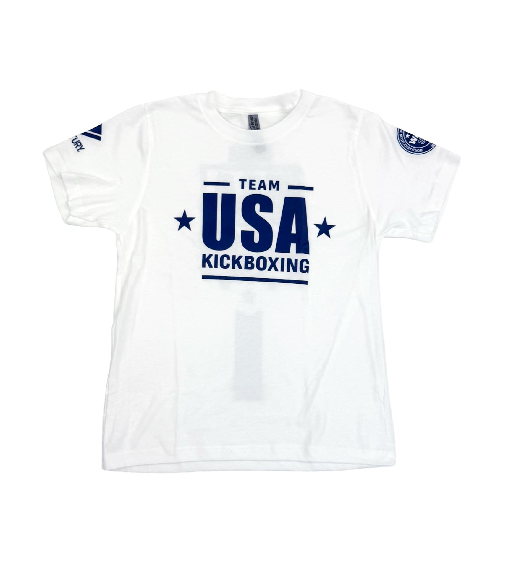 WAKO Team USA Youth Tee White