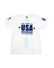 WAKO Team USA Youth Tee White