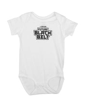 Future Black Belt Onesie White