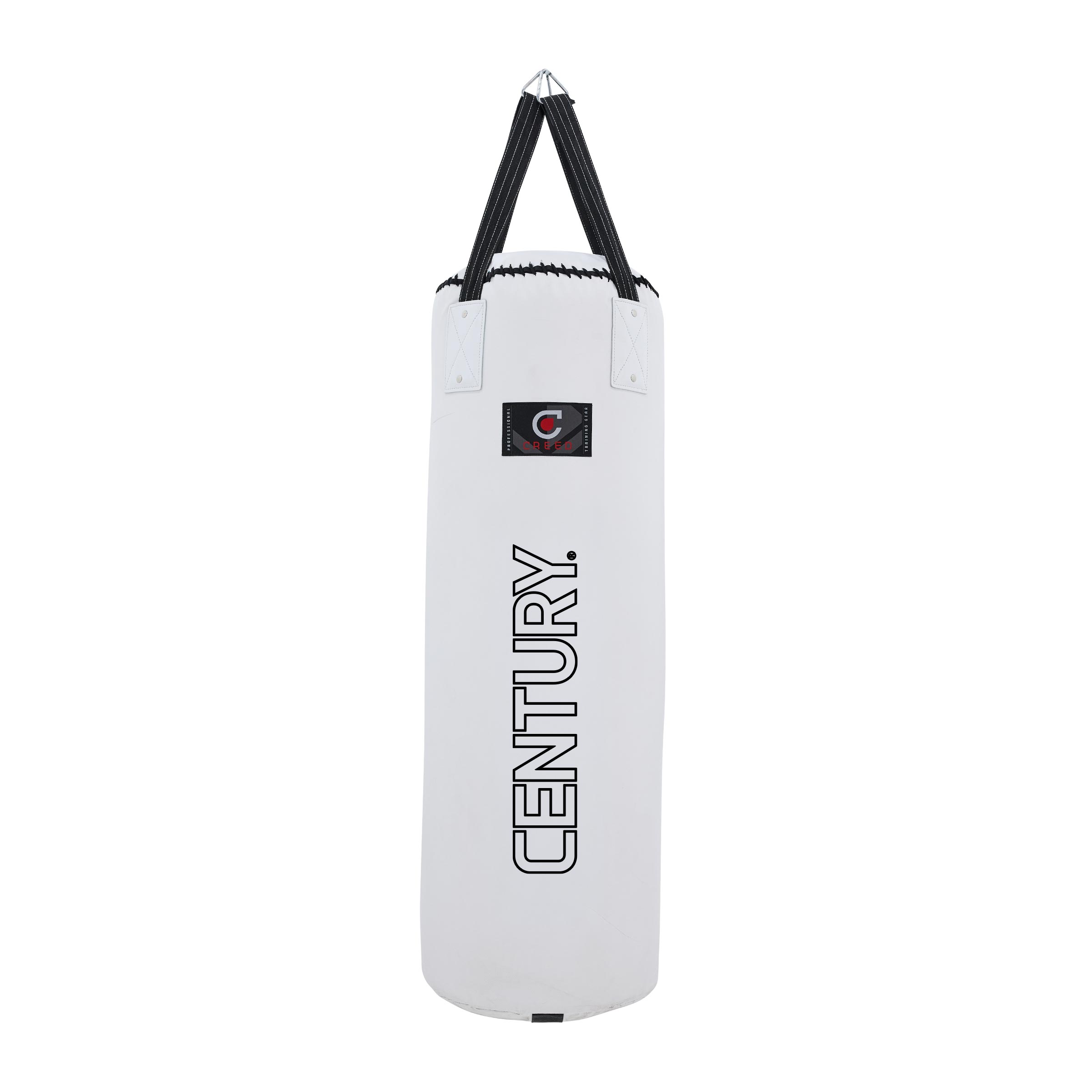 Creed 100 lb. Foam Lined Heavy Bag 100 lbs White