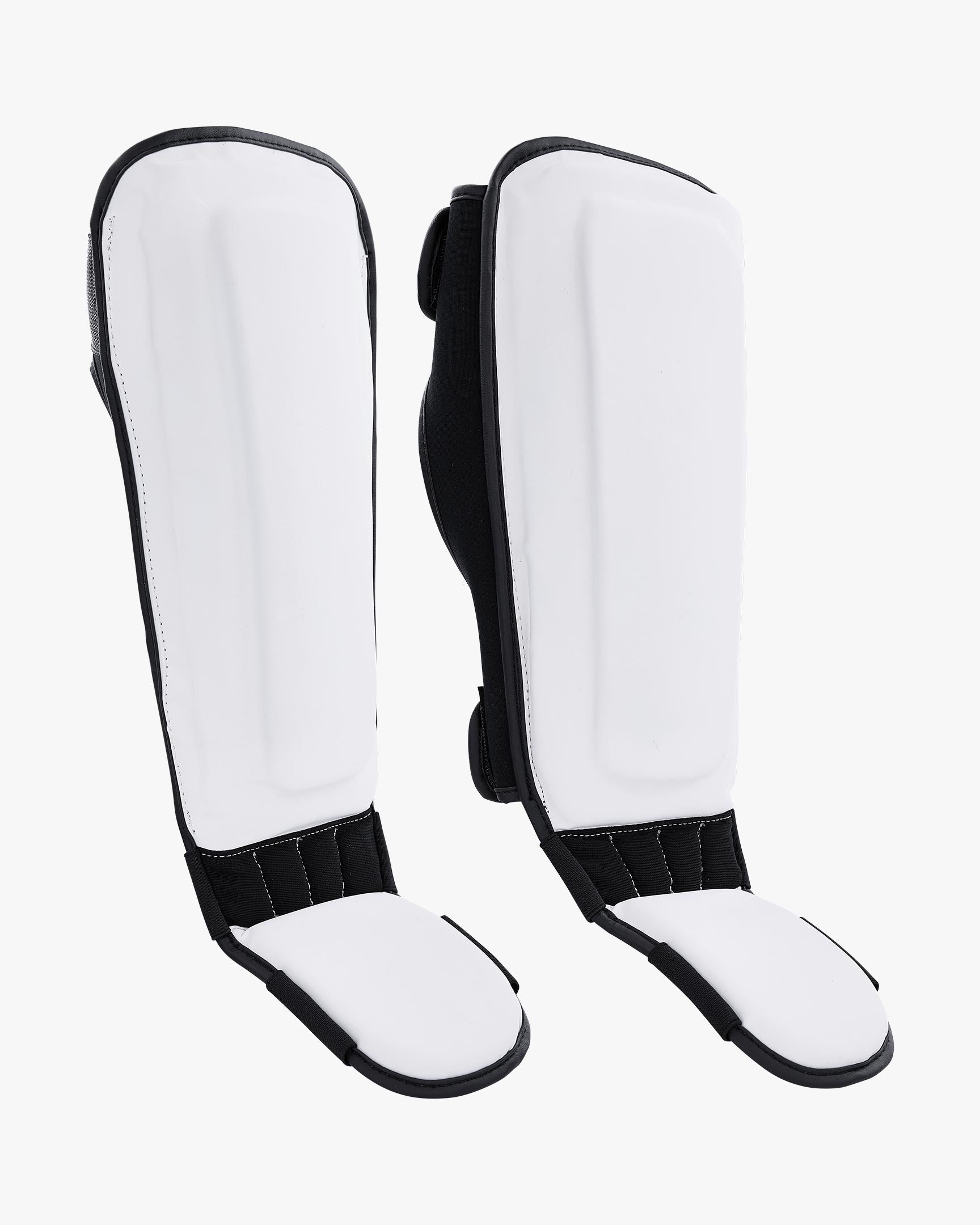 Century Solid Shin Instep Guards White