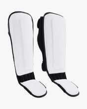 Century Solid Shin Instep Guards White