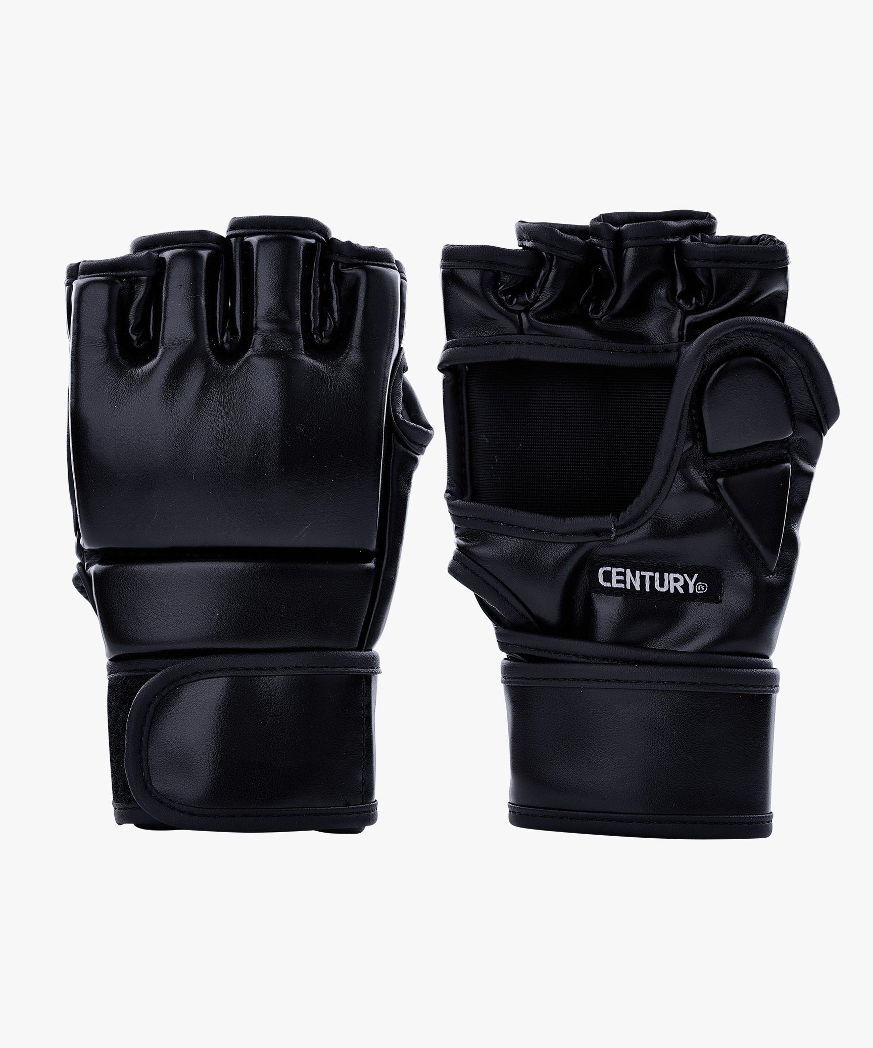 Century Solid MMA Open Palm Glove Black