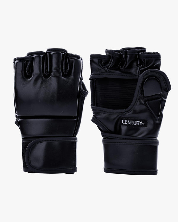 Century Solid MMA Open Palm Glove Black (7820426215578)