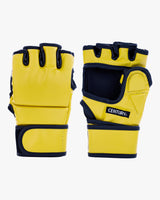Century Solid MMA Open Palm Glove Yellow (7820426215578)