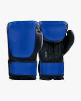 Century Solid Leather Bag Glove With Wrist Support Blue (7820425691290)