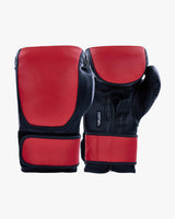 Century Solid Leather Bag Glove With Wrist Support Red