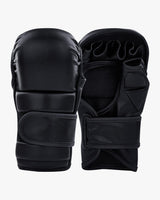 Century Solid Leather MMA Training Glove Black (7820425822362)