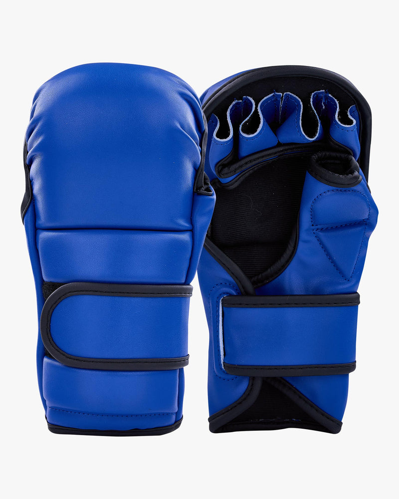 Century Solid Leather MMA Training Glove Blue (7820425822362)