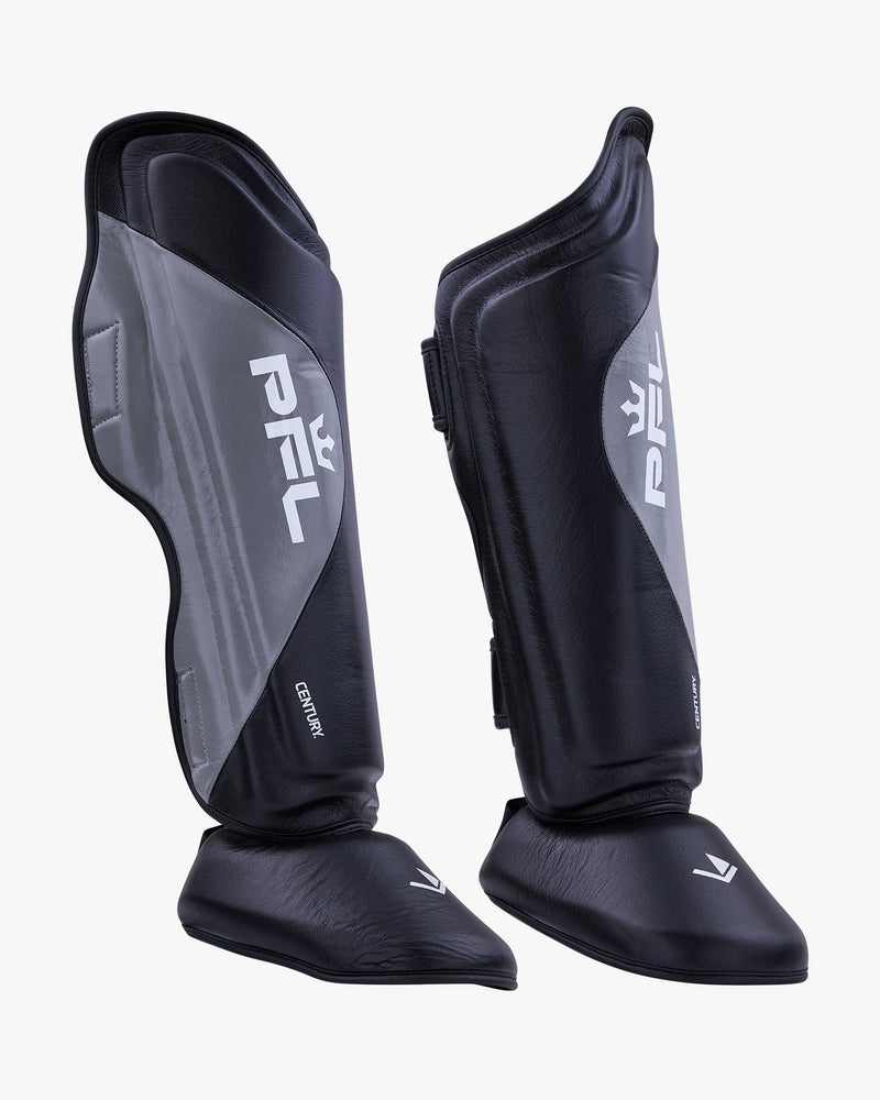 PFL Pro Shin Instep Guard Grey Black (7820423069850)