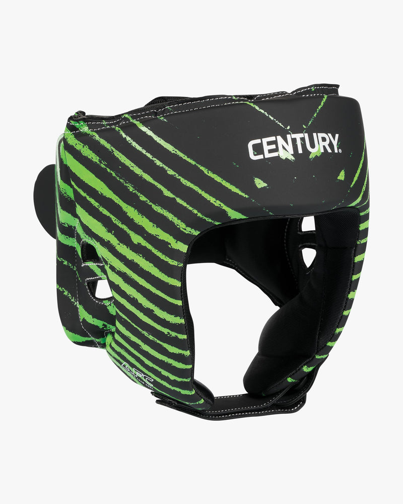 Brave Advanced Foam Core Youth Headgear Black Green (5952084967578)