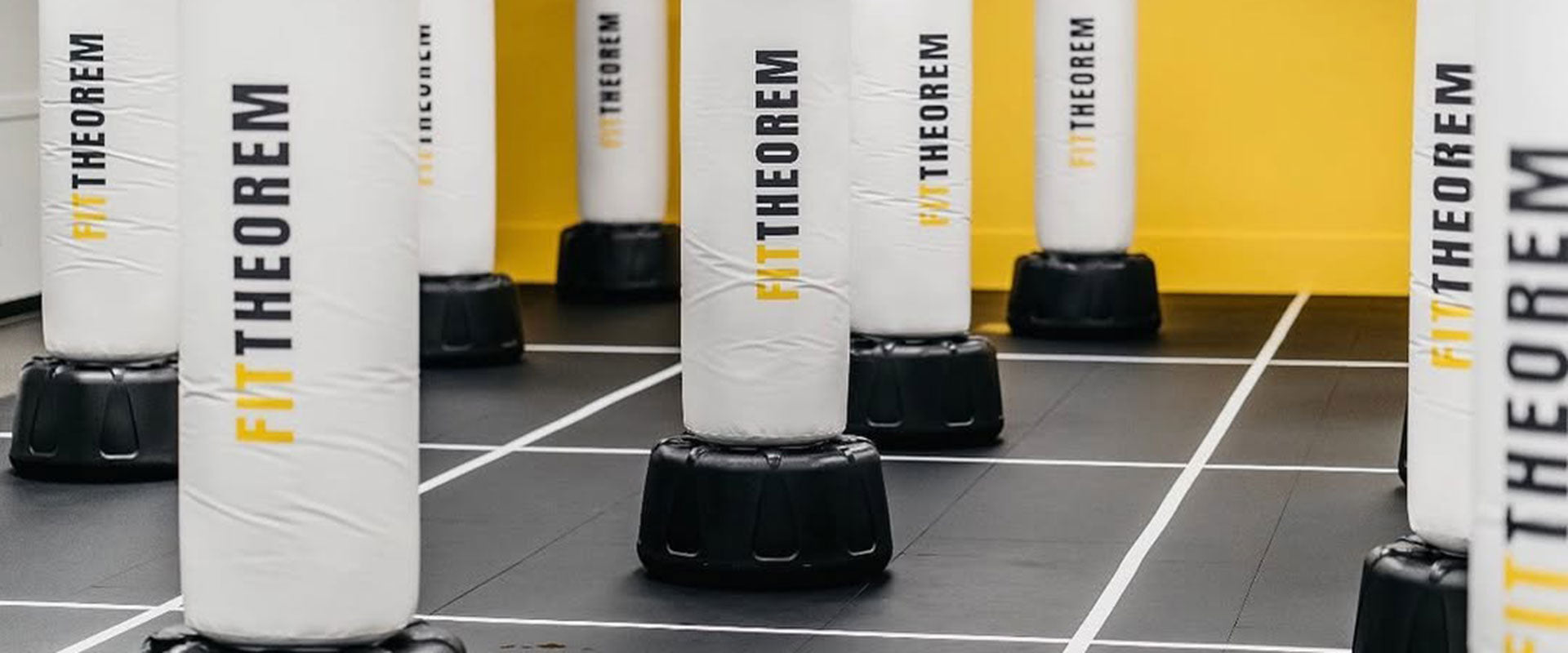 custom bags in a gym