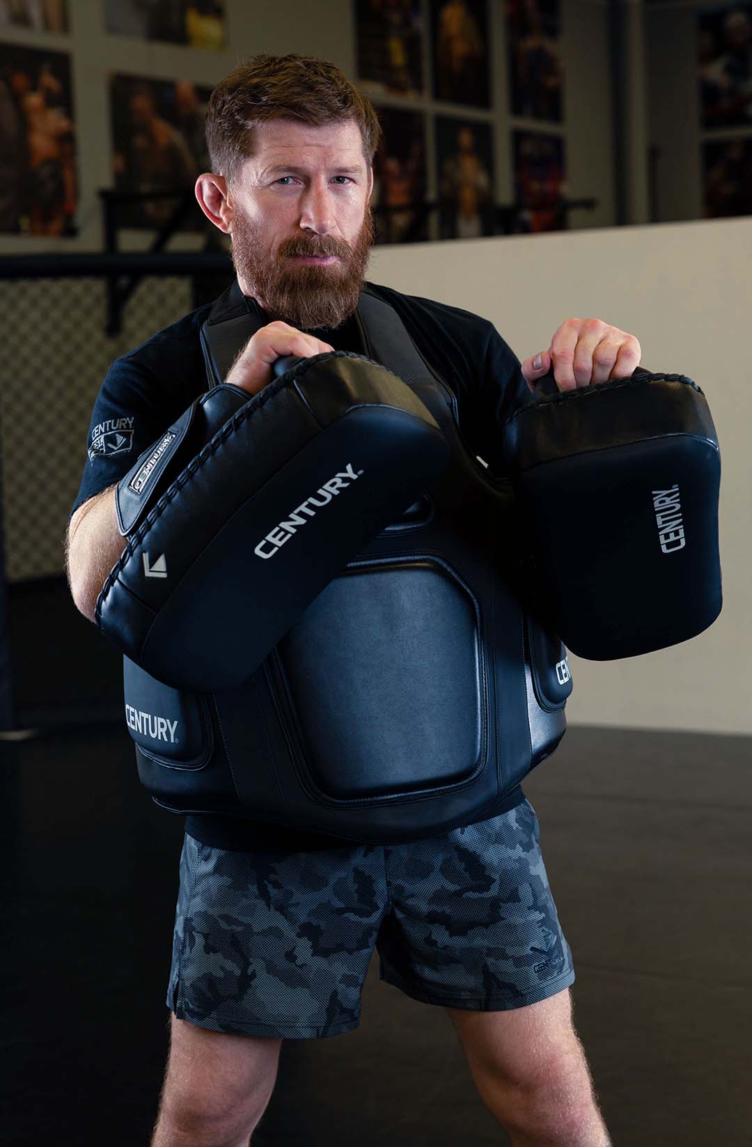 man with creed gear