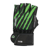 Brave Youth Open Palm Glove - Black/Green (8010628268186)