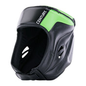 C-Gear Determination Headgear Black Green (8287535628442)