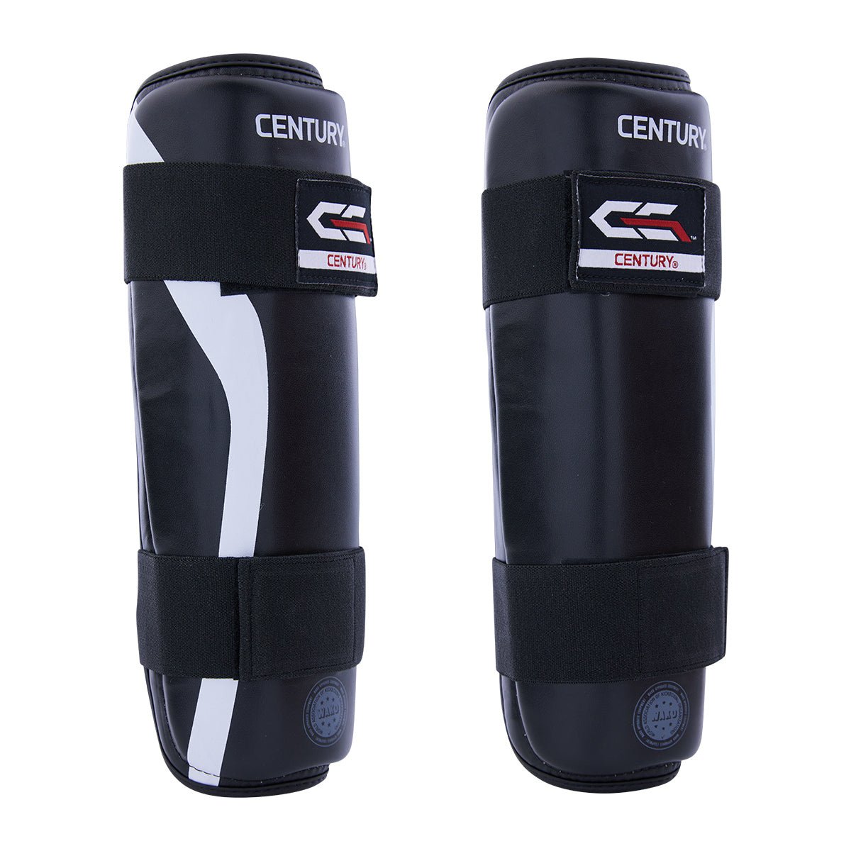 C-Gear Determination Shin Guards Black White