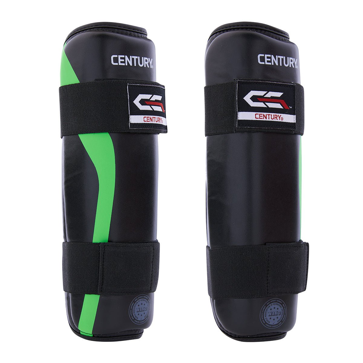 C-Gear Determination Shin Guards Black Green