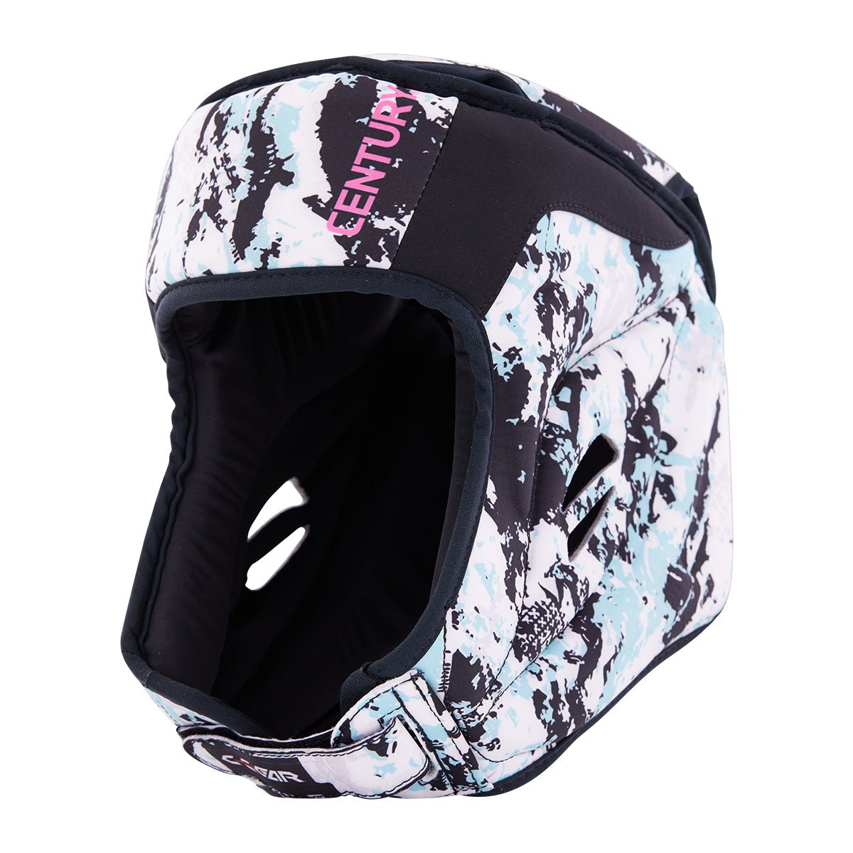 C-Gear Sport Respect Headgear White Teal