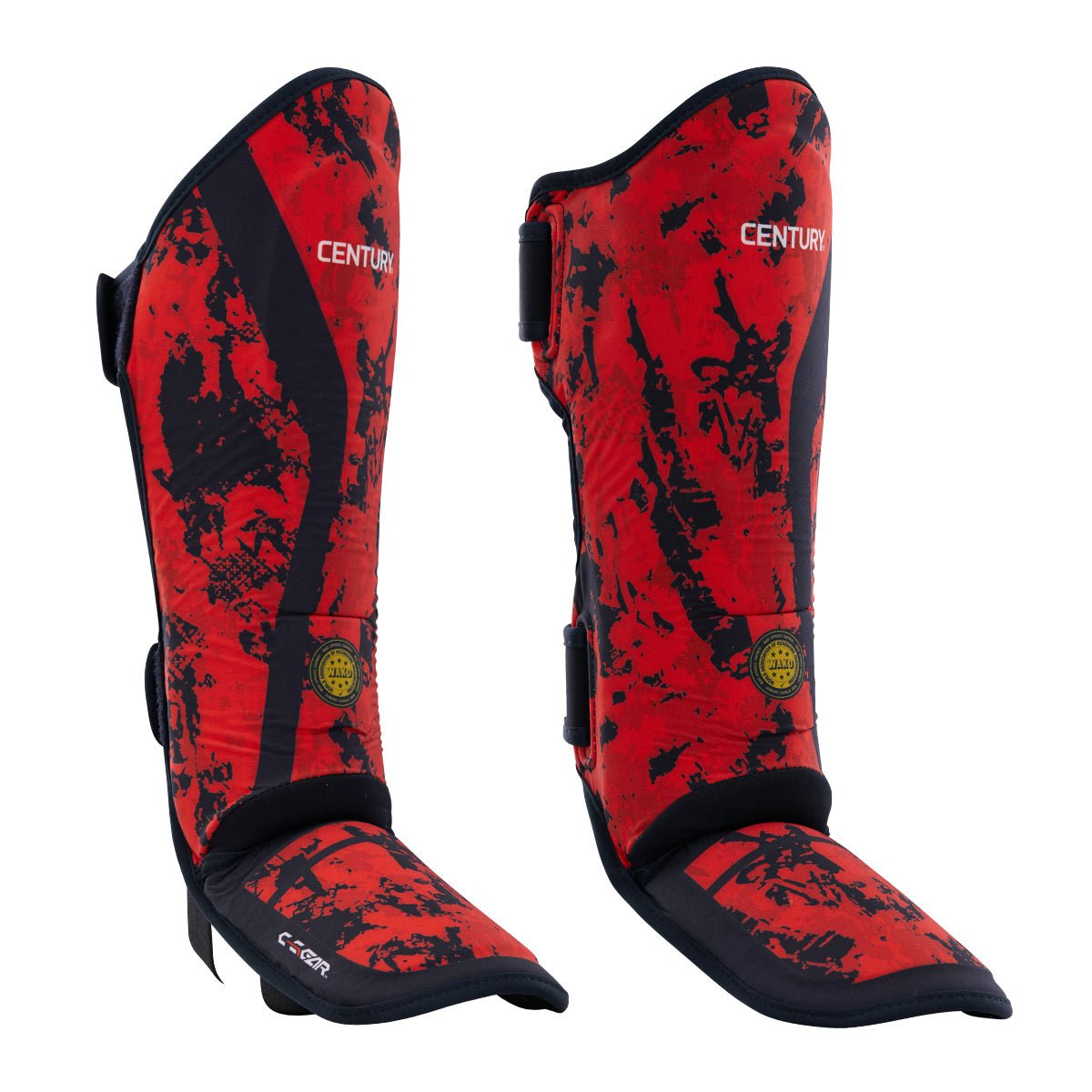 C-Gear Sport Respect Shin Instep Red Black