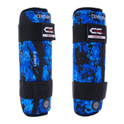 C-Gear Sport Respect Shin Guards Blue Black