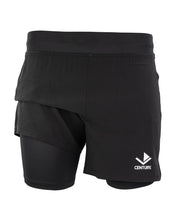 Century Men's Lined Training Short (5-inch) Black (14792563130738)
