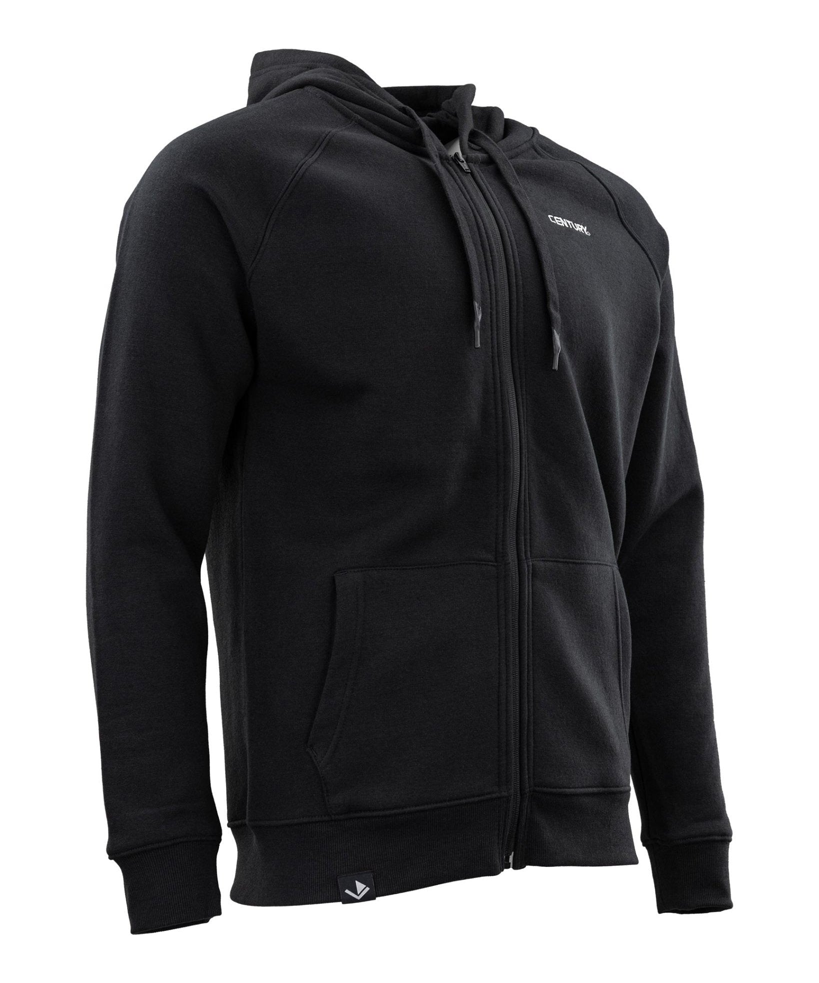 Century Men's Zip Hoodie Black