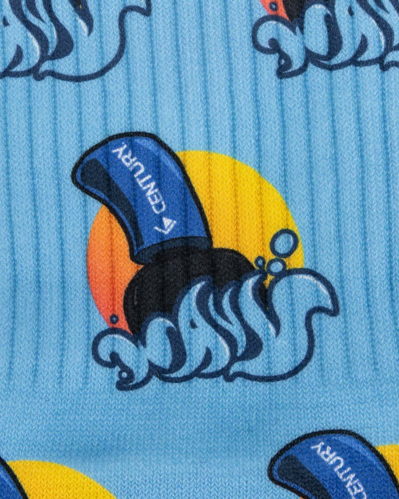 Century Wavy Sublimated Socks