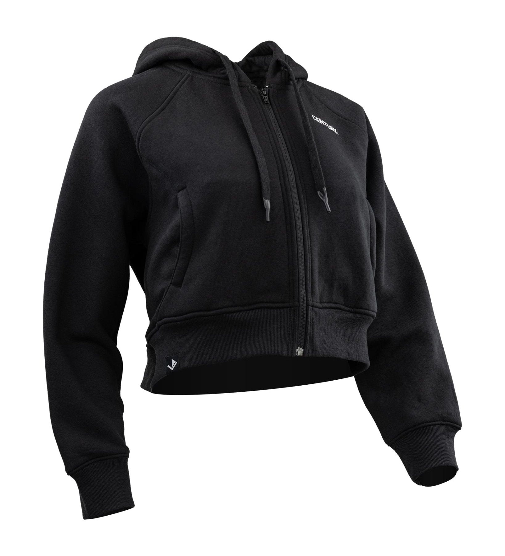 Century Women's Zip Hoodie Black