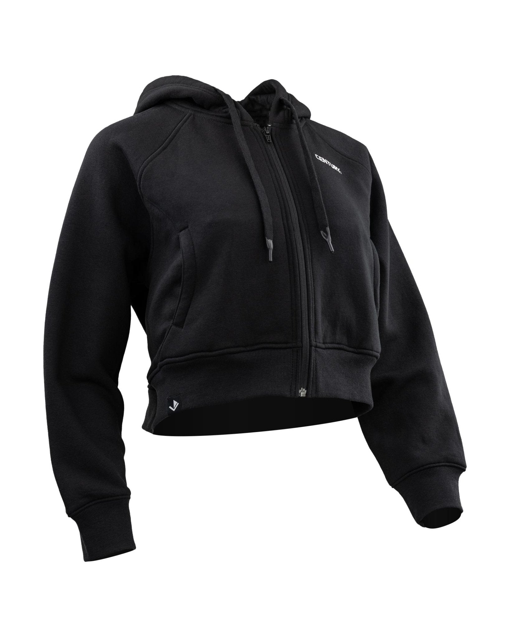 Century Women's Zip Hoodie Black
