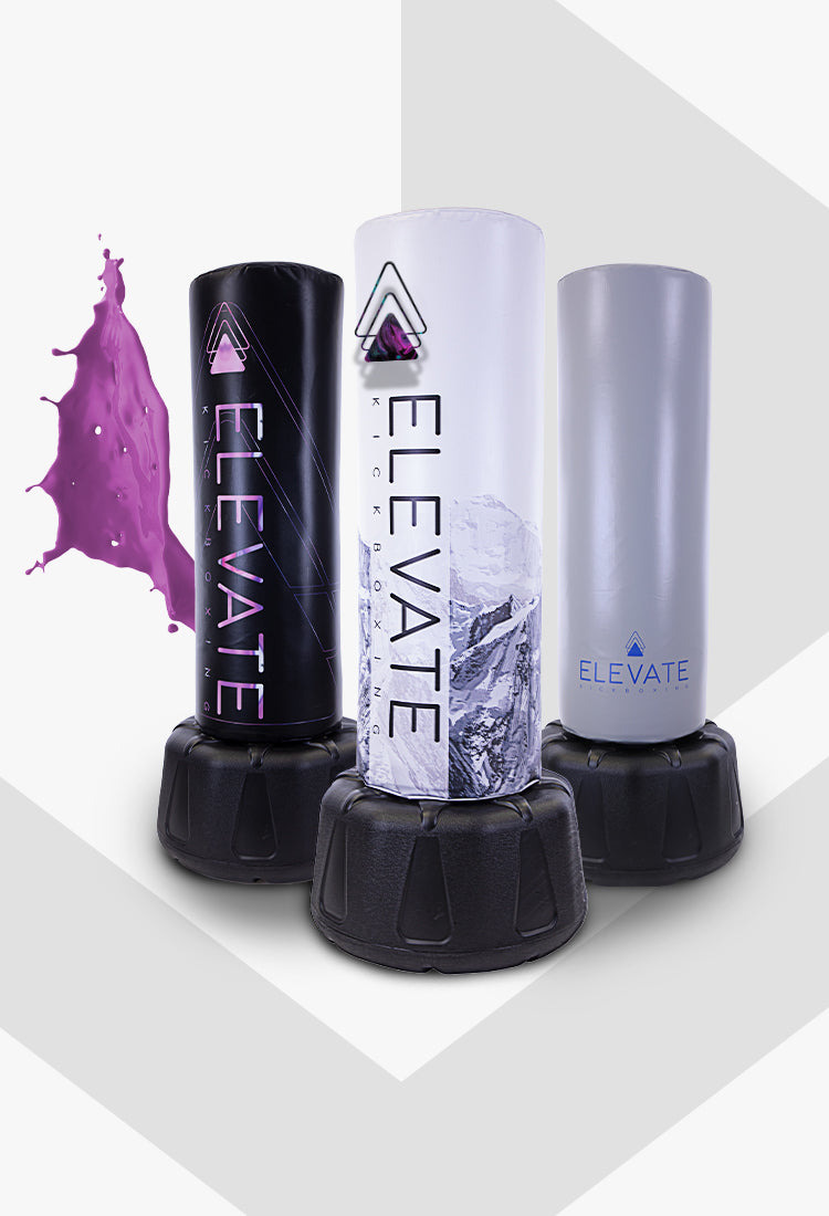 Three custom punching bags mobile
