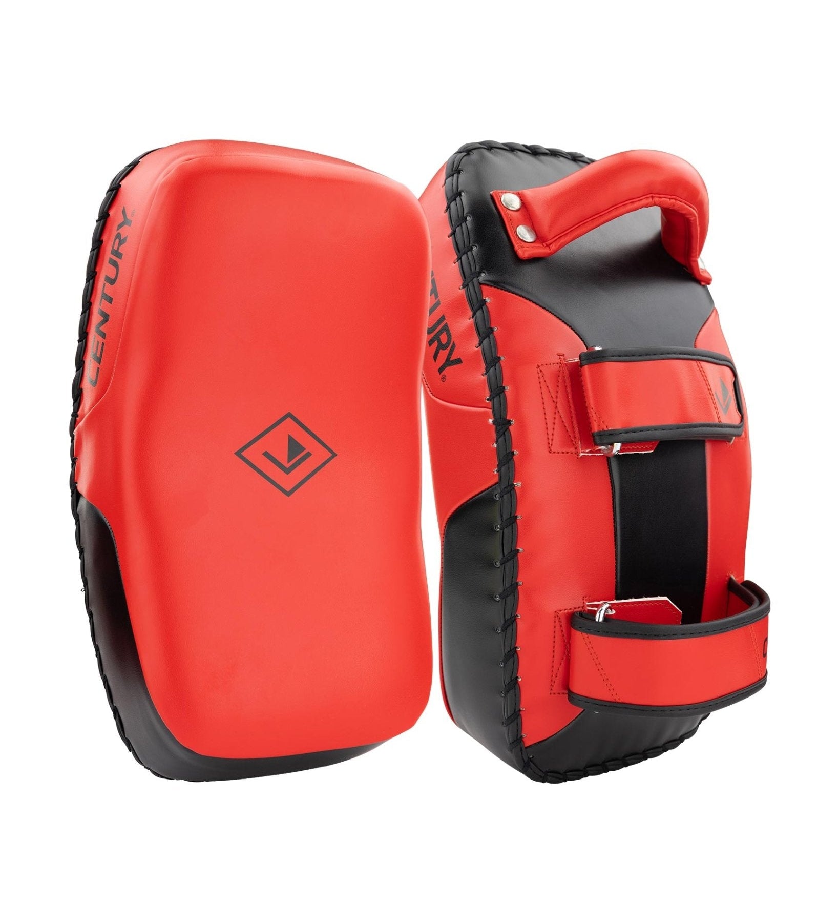 Drive Curved Muay Thai Pad Pair Red