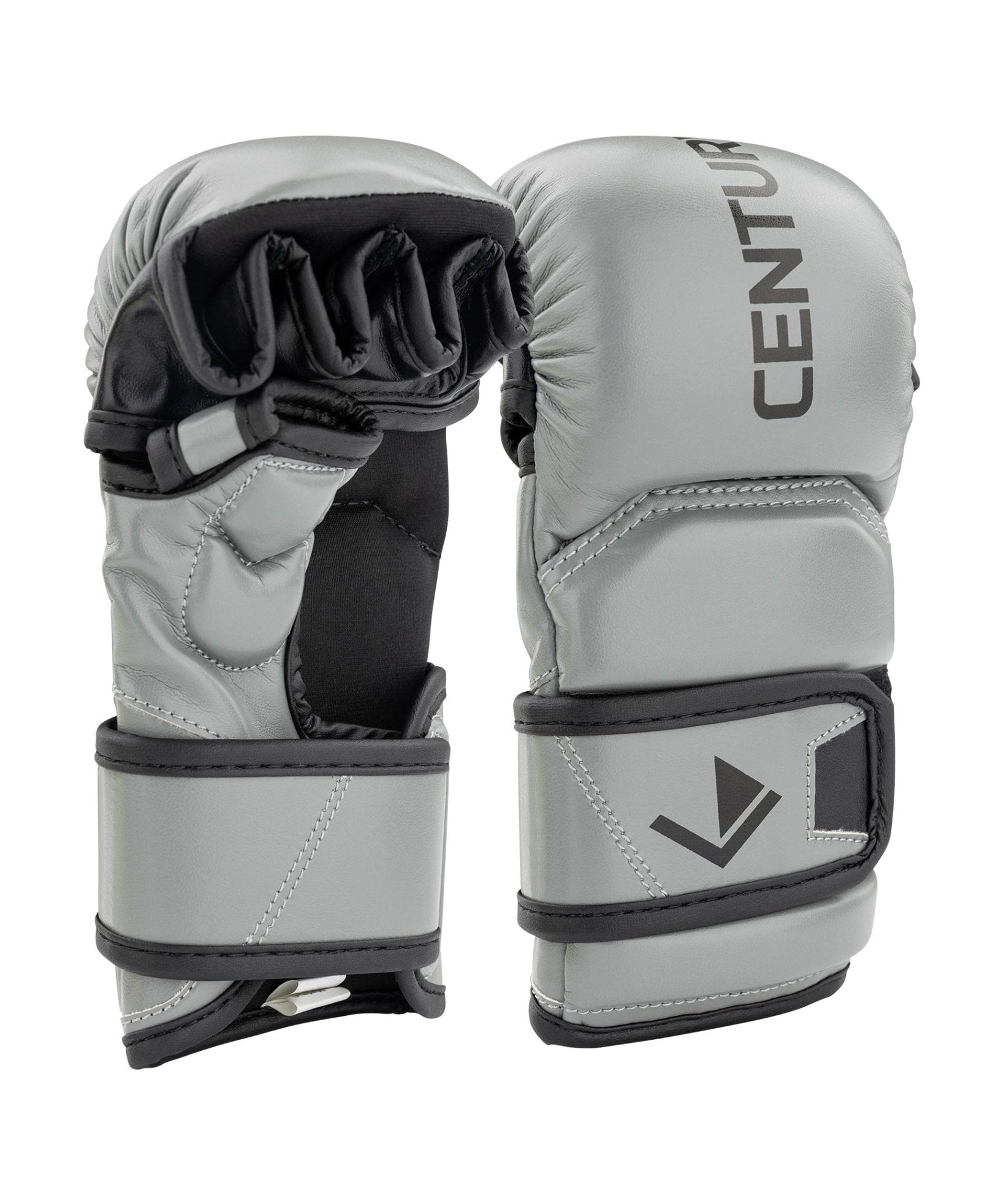 Drive Youth Open Palm Training Gloves Grey Black