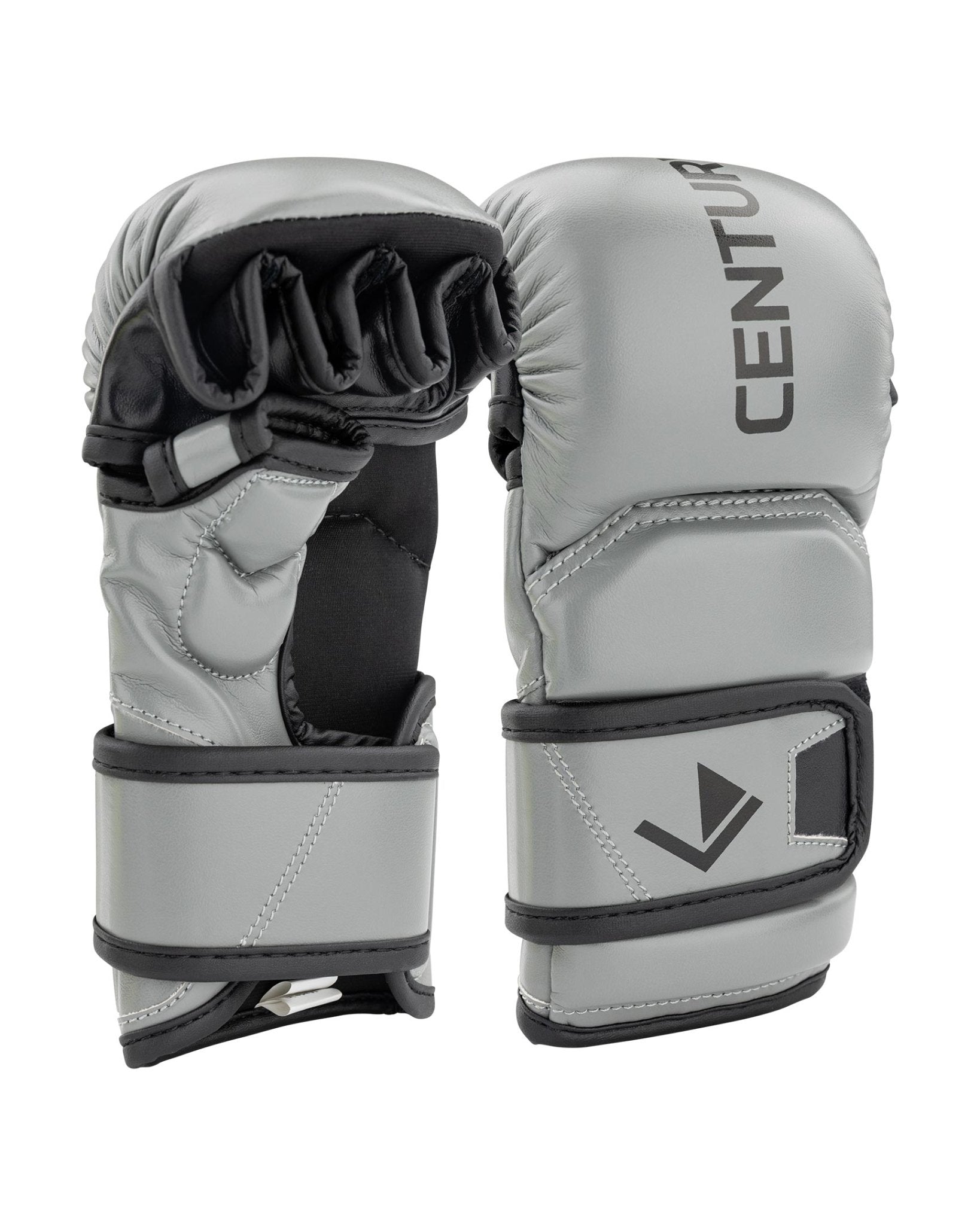 Drive Youth Open Palm Training Gloves Grey Black