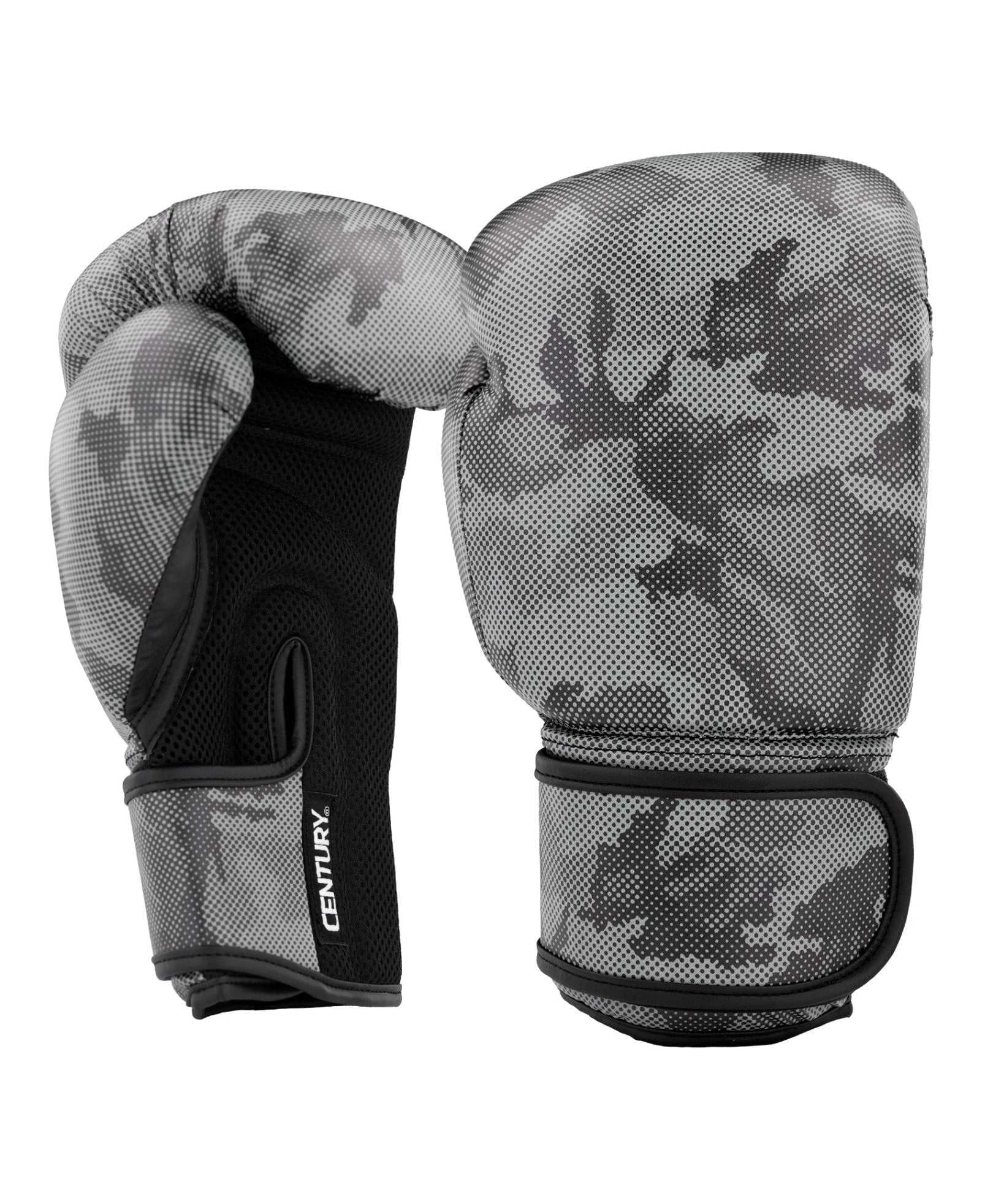 Inkline Printed Gloves 12 oz. Black Grey Camo