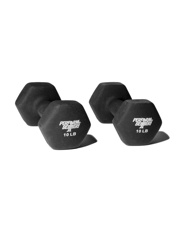 PB Neoprene Covered Dumbbells - 10 lb. (14674644500850)