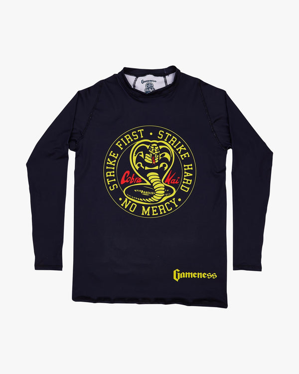 Cobra Kai LS Rashguard Black