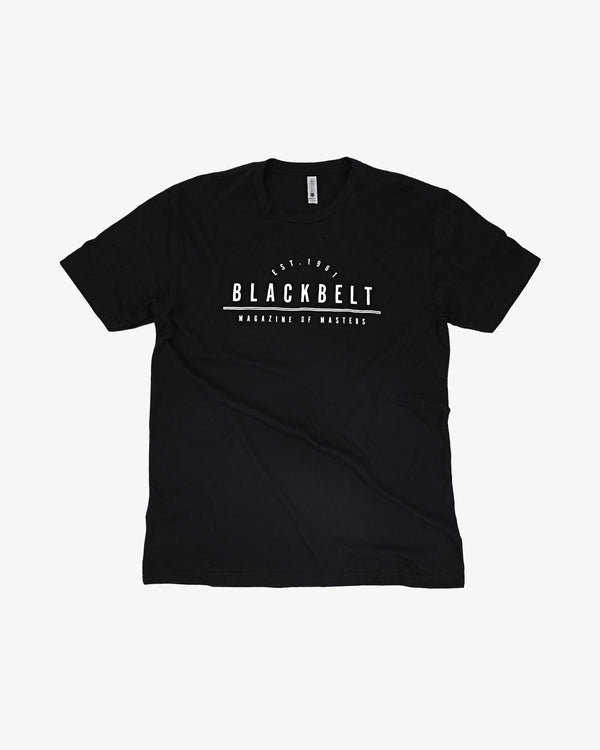 Black Belt Modern Masters Tee Black