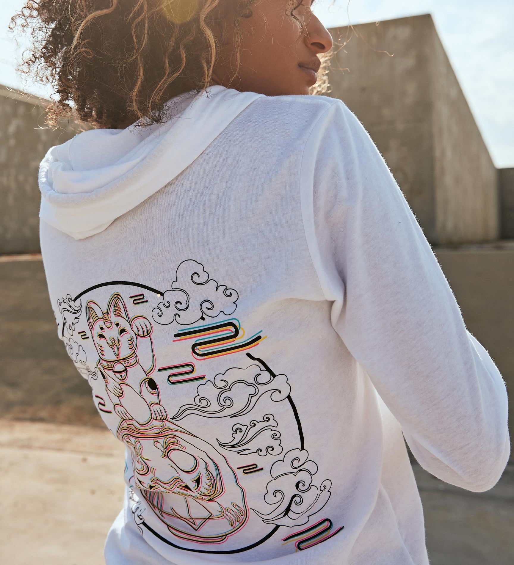 Century Lucky Cat Hoodie