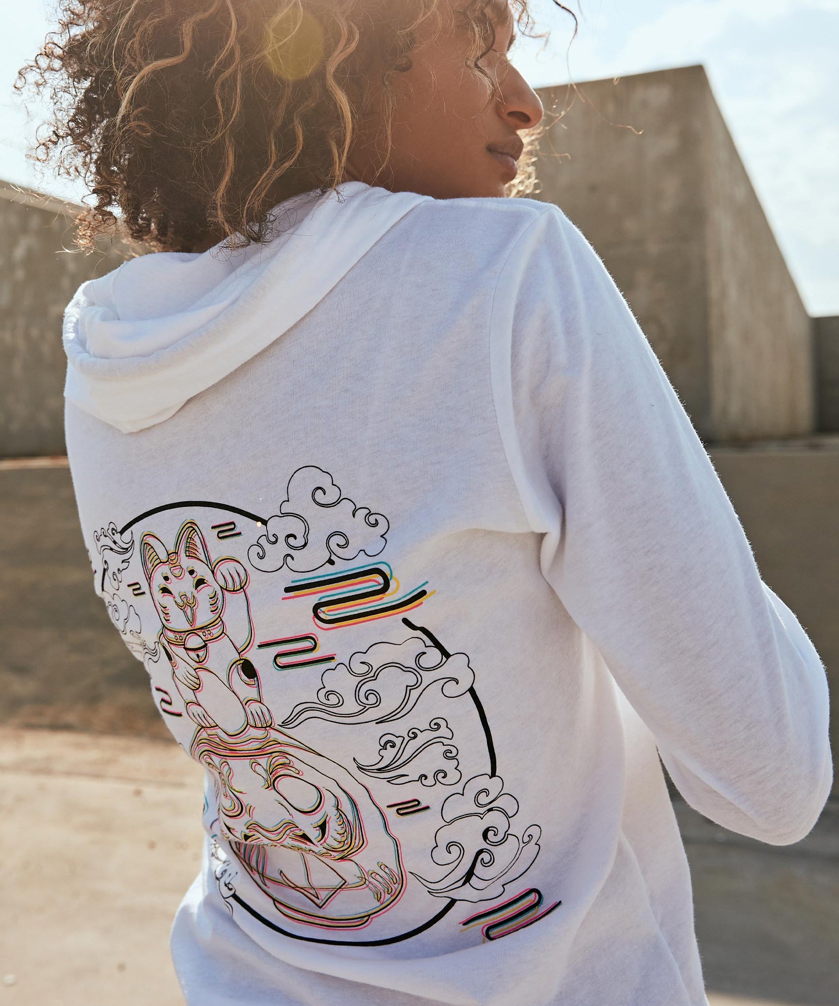 Century Lucky Cat Hoodie