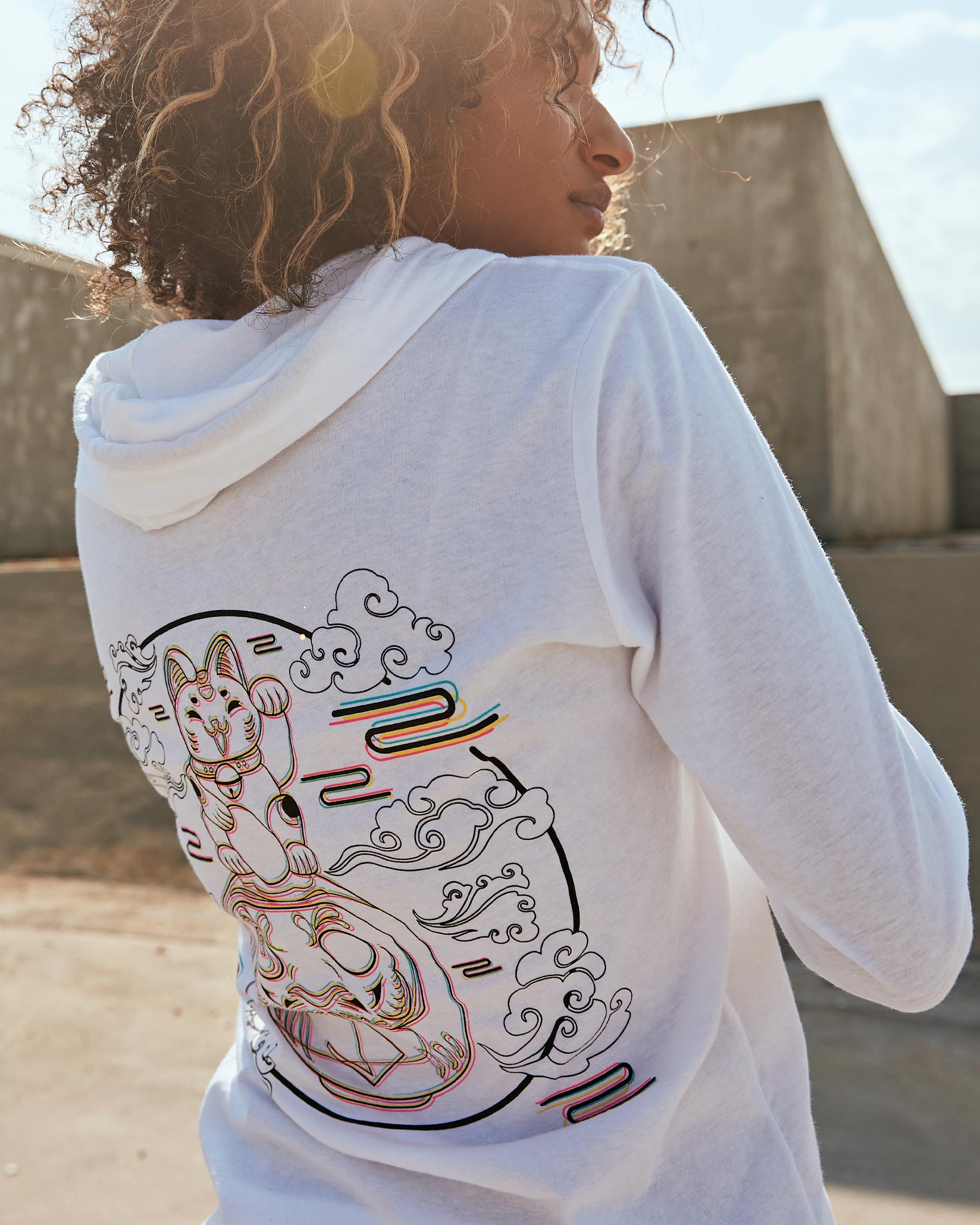 Century Lucky Cat Hoodie